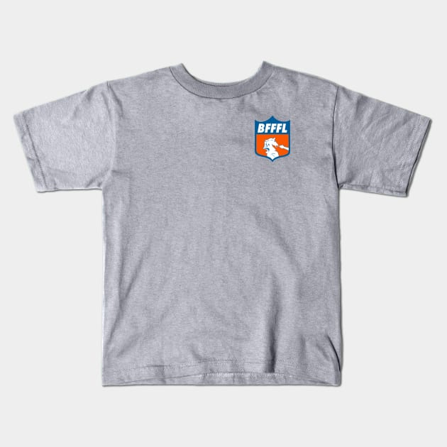 BFFFL LOGO Kids T-Shirt by JakefromLarsFarm